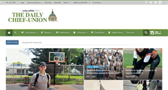 Desktop Screenshot of dailychiefunion.com